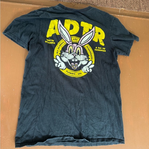 Anvil Other - A Day To Remember Band Rabbit Short Sleeve Shirt - Medium